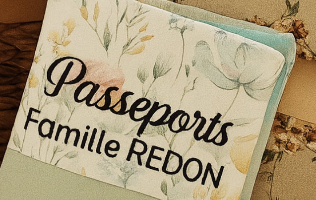 Pochette passeport familial