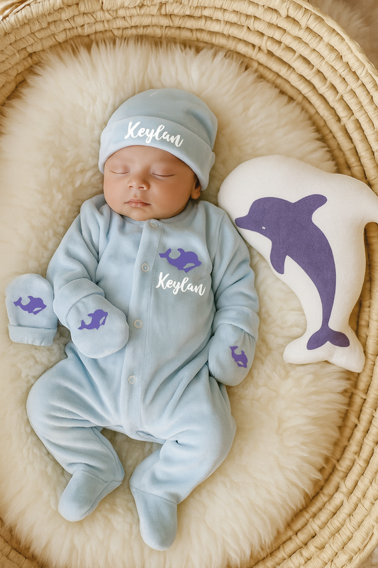 VELOURS bleu claire | Dauphin