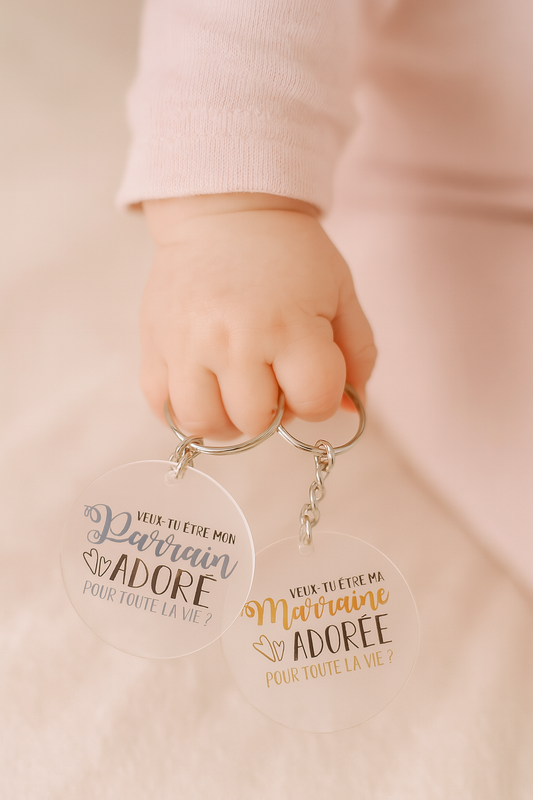 Porte clef | Parrain/Marraine