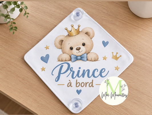 Précommande pour début novembre | Plaque bébé à bord intérieur
