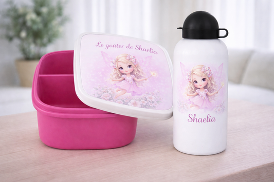 Gourde et/ou Boîte à goûter | Fée 🧚