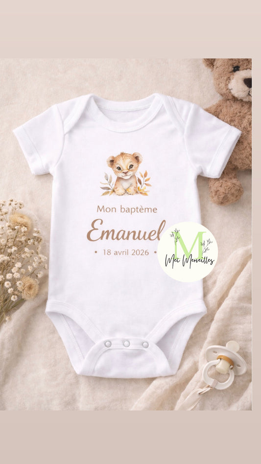 Body baptême |  Lion 🦁