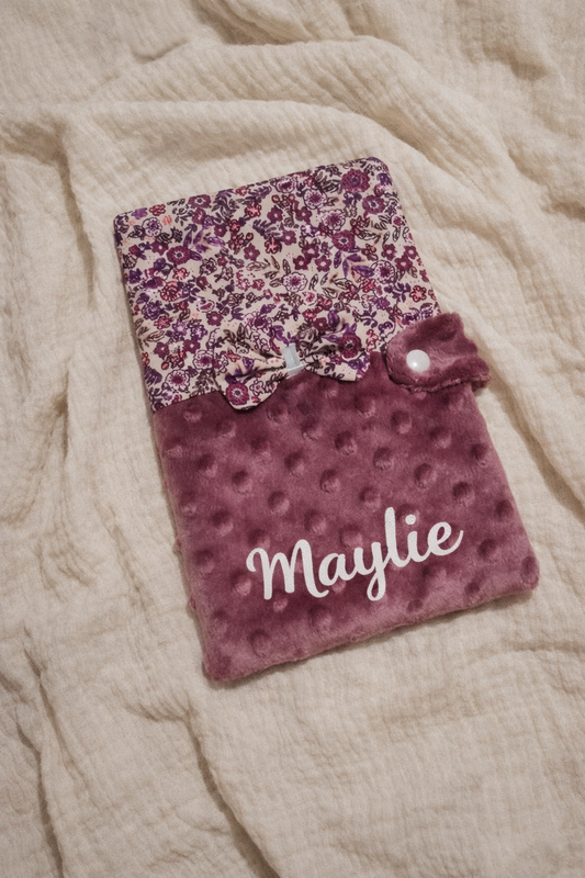 Précommande Mai 2026 _ Carnet Fleuri Violet