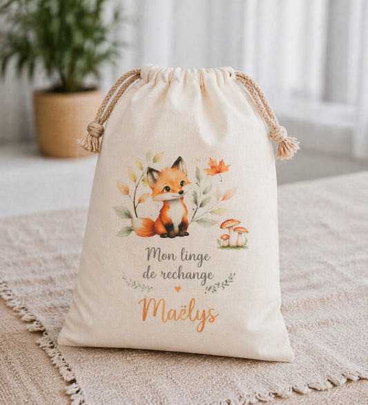 Pochon vêtement | Renard 🦊 (2)