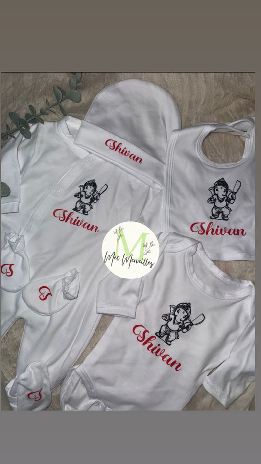 Coffret Blanc | Bébé Ganesh