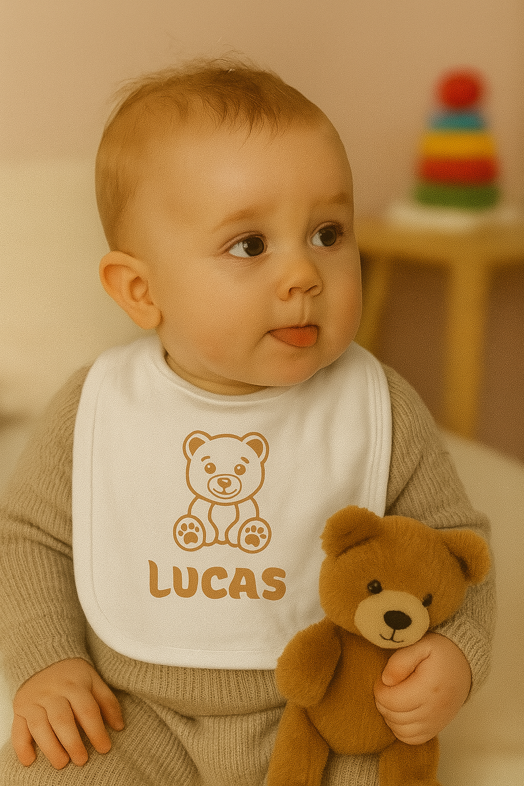 Bavoir  0-6 mois |  Ourson
