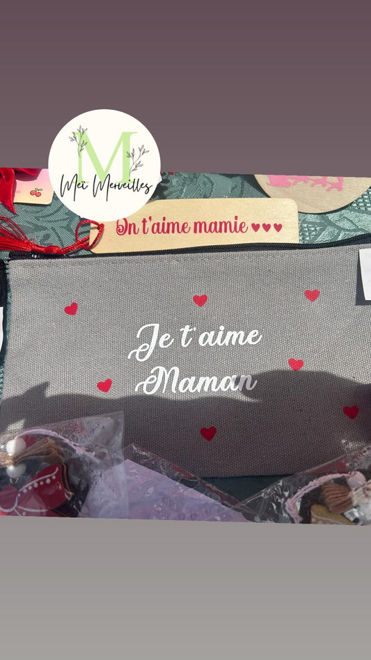Dispo de suite |Trousse je t’aime maman