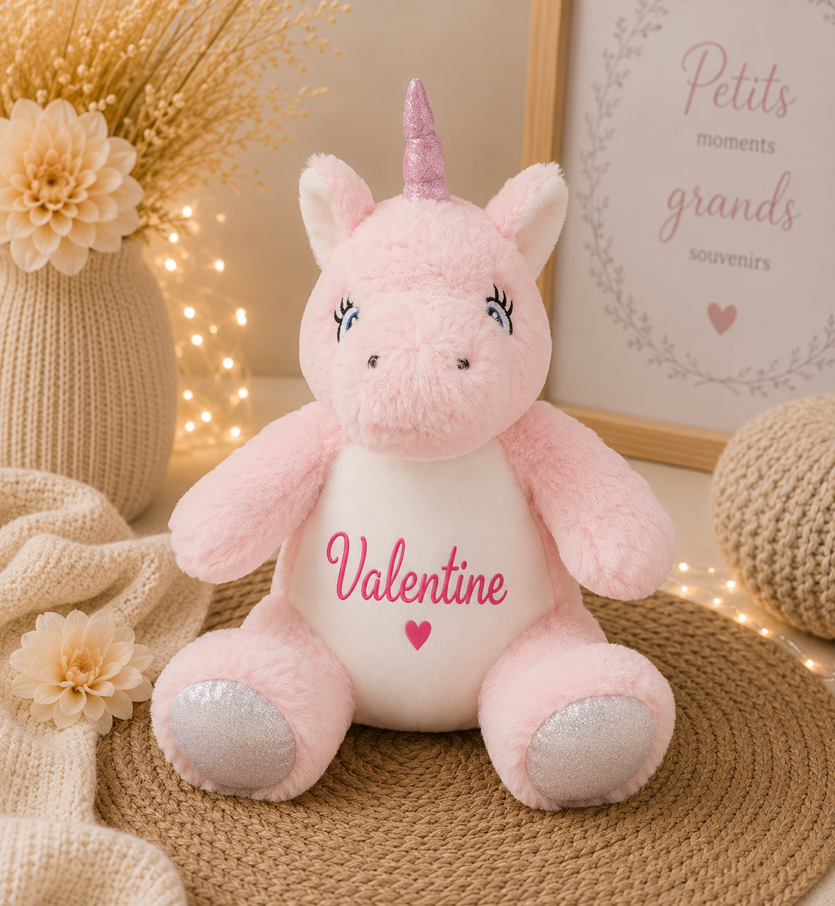 Précommande pour Mi-Août _  Doudou Licorne