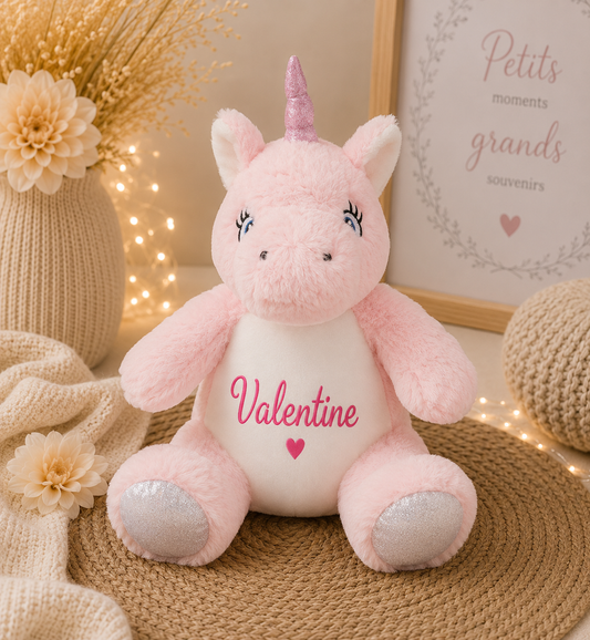 Précommande pour Mi-Août _  Doudou Licorne