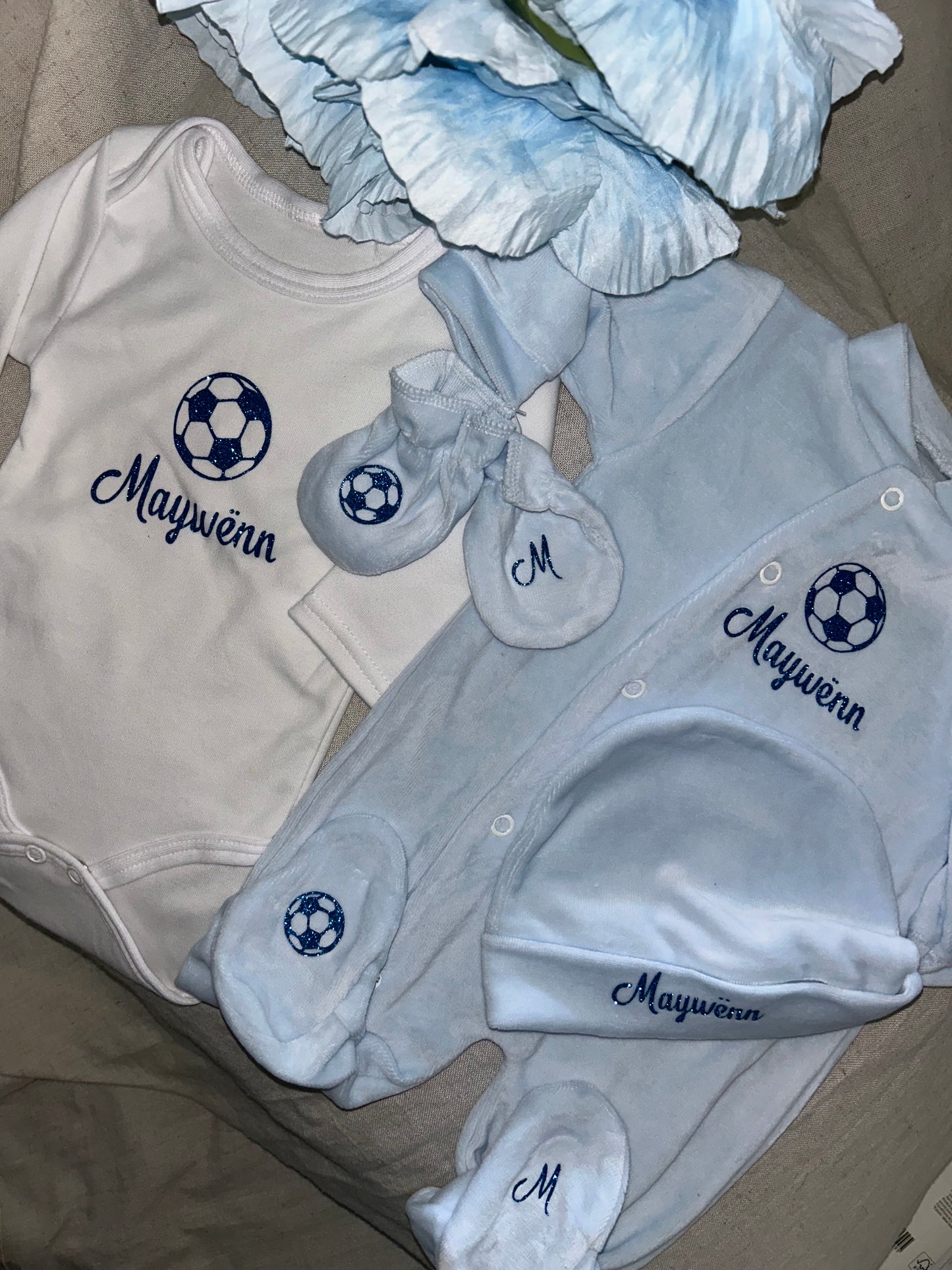 VELOURS bleu claire | Football
