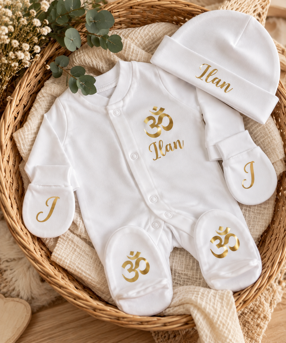 Tenue coton | OM SHAKTI | Blanc