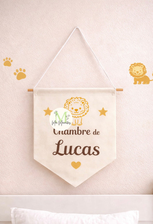 Fanion chambre | Lion 🦁