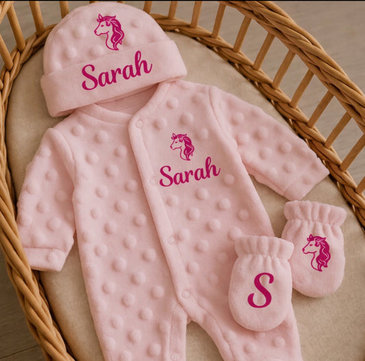 Tenue Minky | Licorne