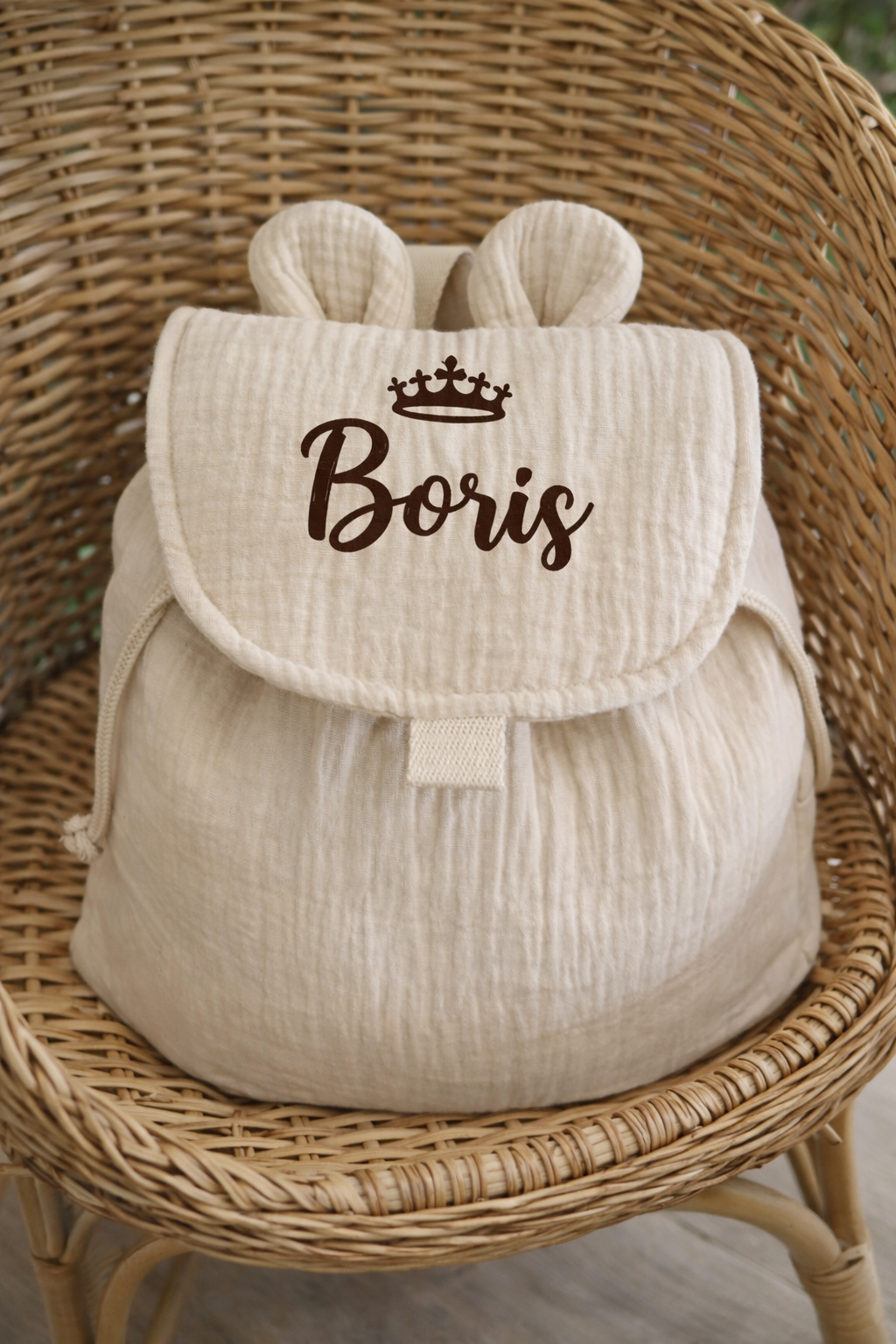 Pre commande pour Juin/Juillet | Sac gaze beige