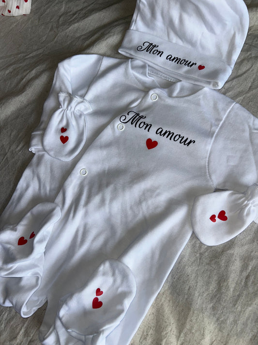 Dispo de suite | Tenue naissance mon amour