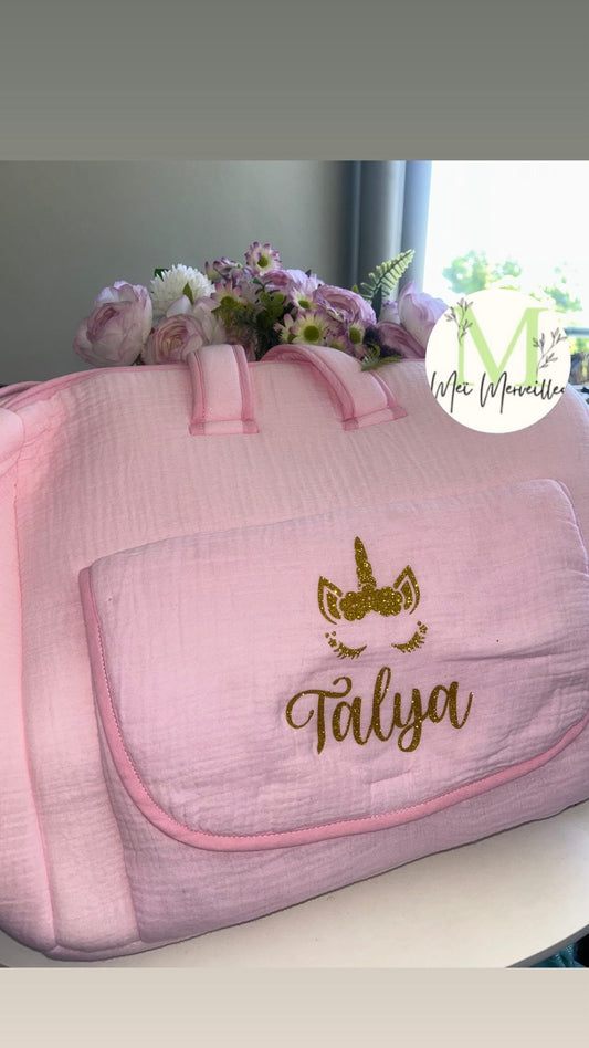 Sac à langer | Rose claire