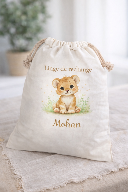 Pochon vêtement | Lionceau 🦁