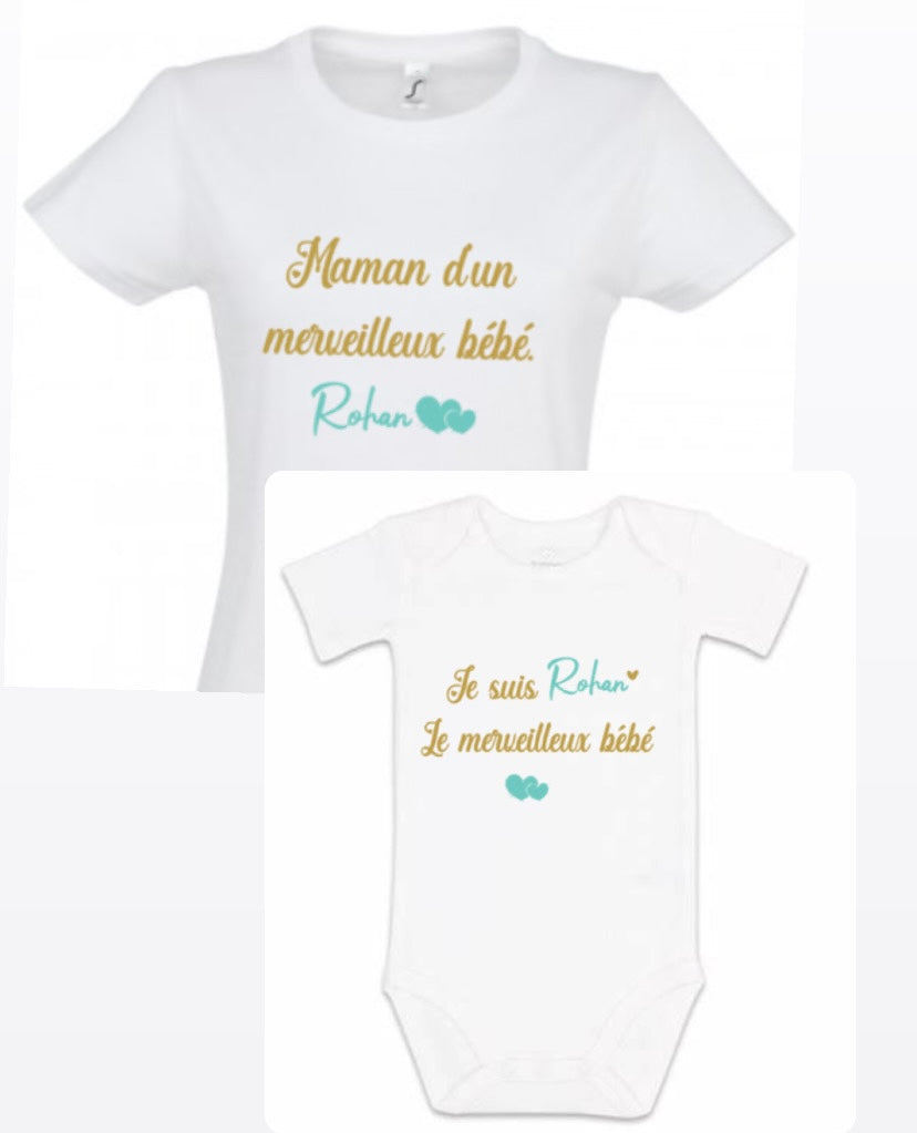 Ensemble Maman&Enfant | Merveilleux bébé