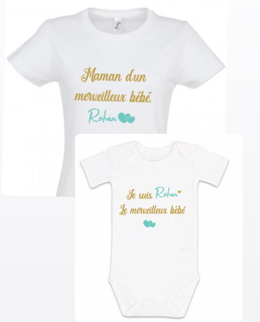 Ensemble Maman&Enfant | Merveilleux bébé
