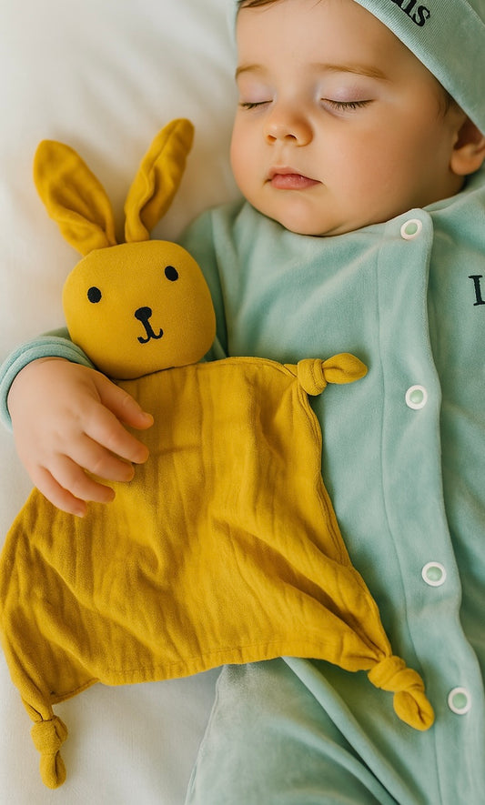 Doudou Lapin | Moutarde