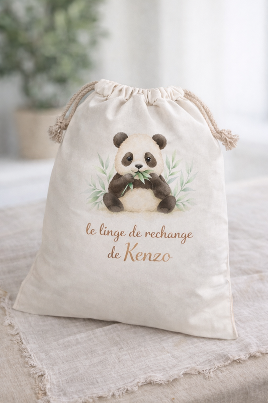 Pochon vêtement | Panda 🐼
