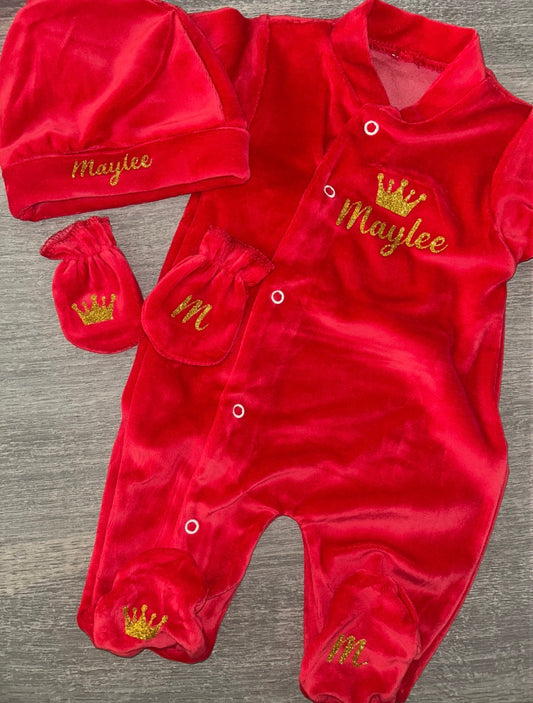 VELOUR rouge | Prince(sse)