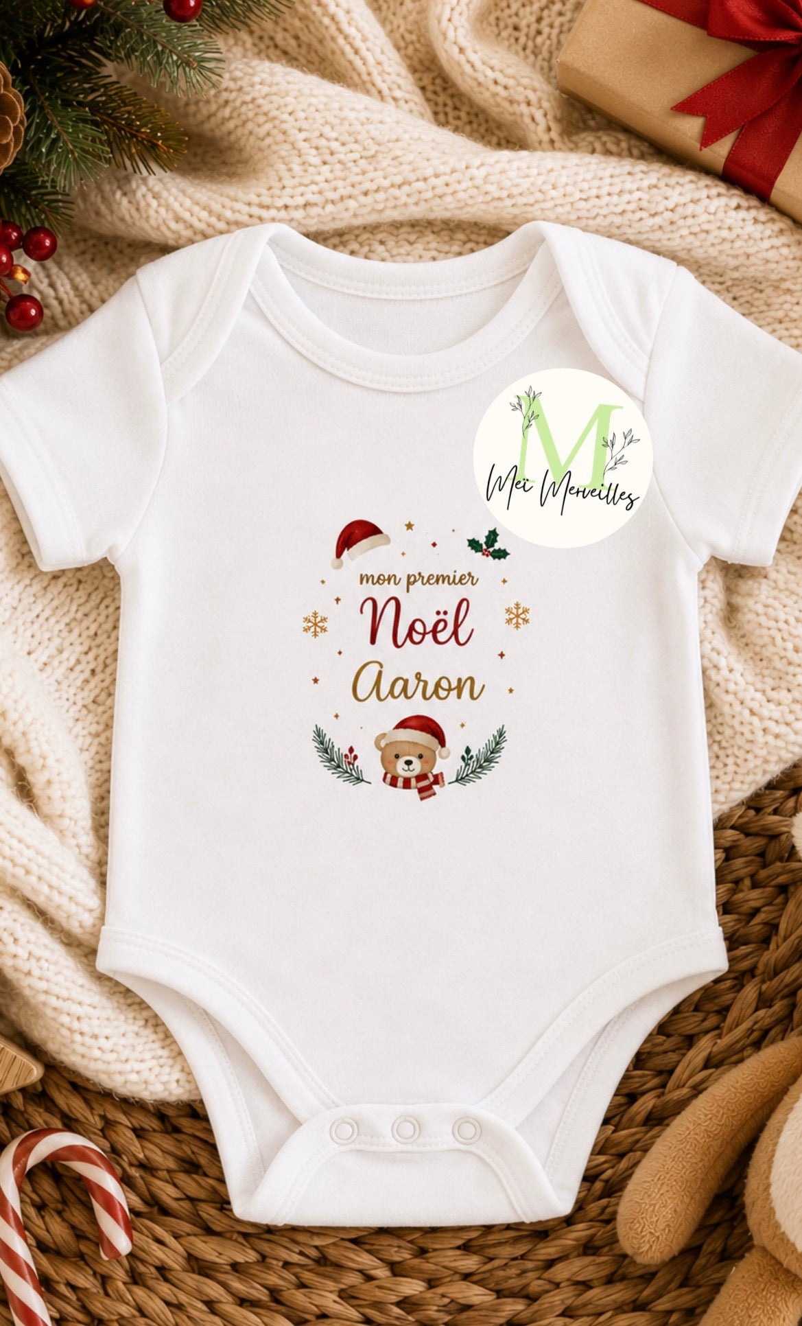 Body Noël | Ourson 🐻
