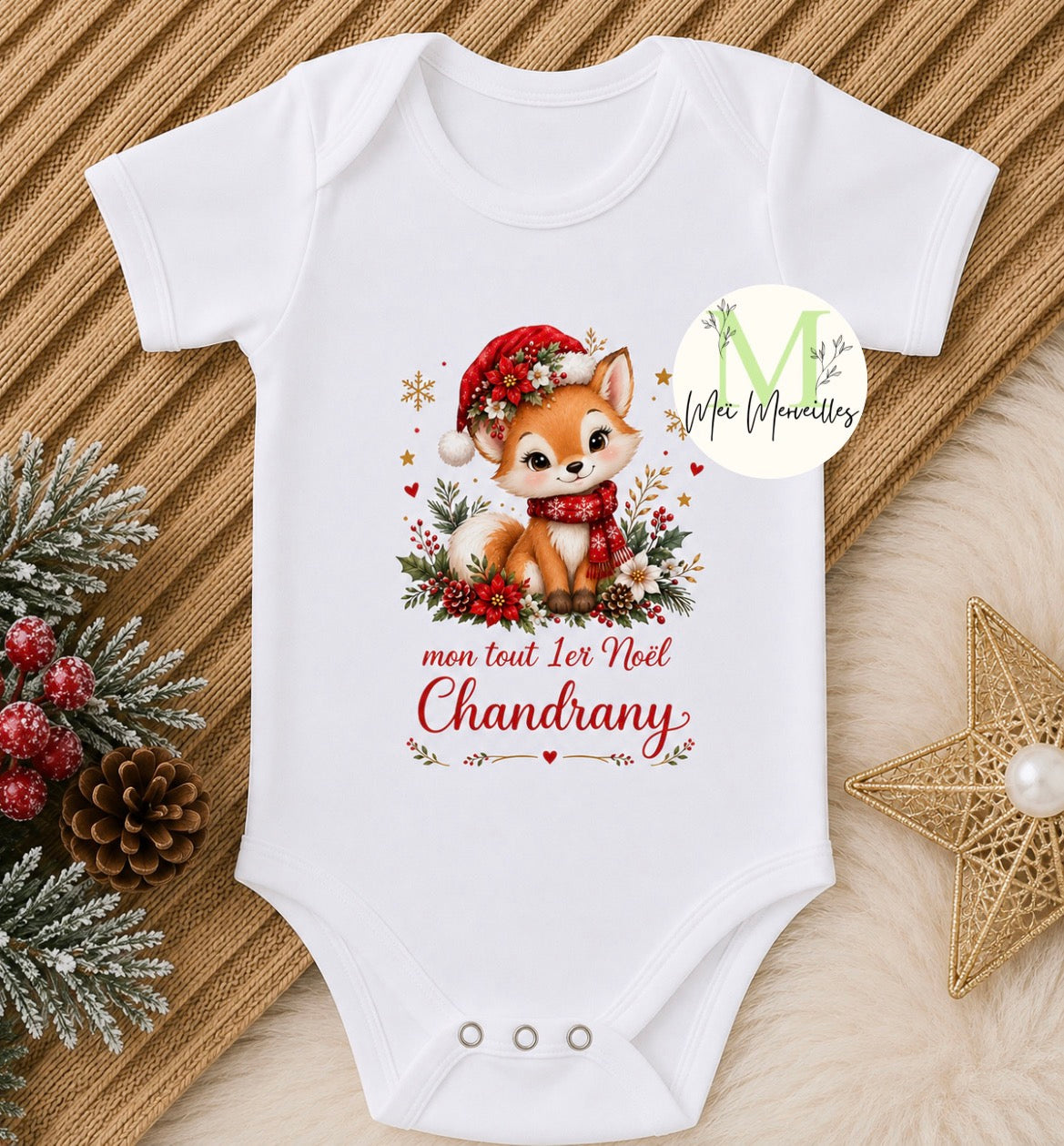 Body Noël | Renard 🦊