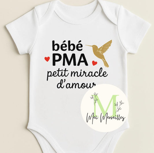 Body Bébé PMA ❤️