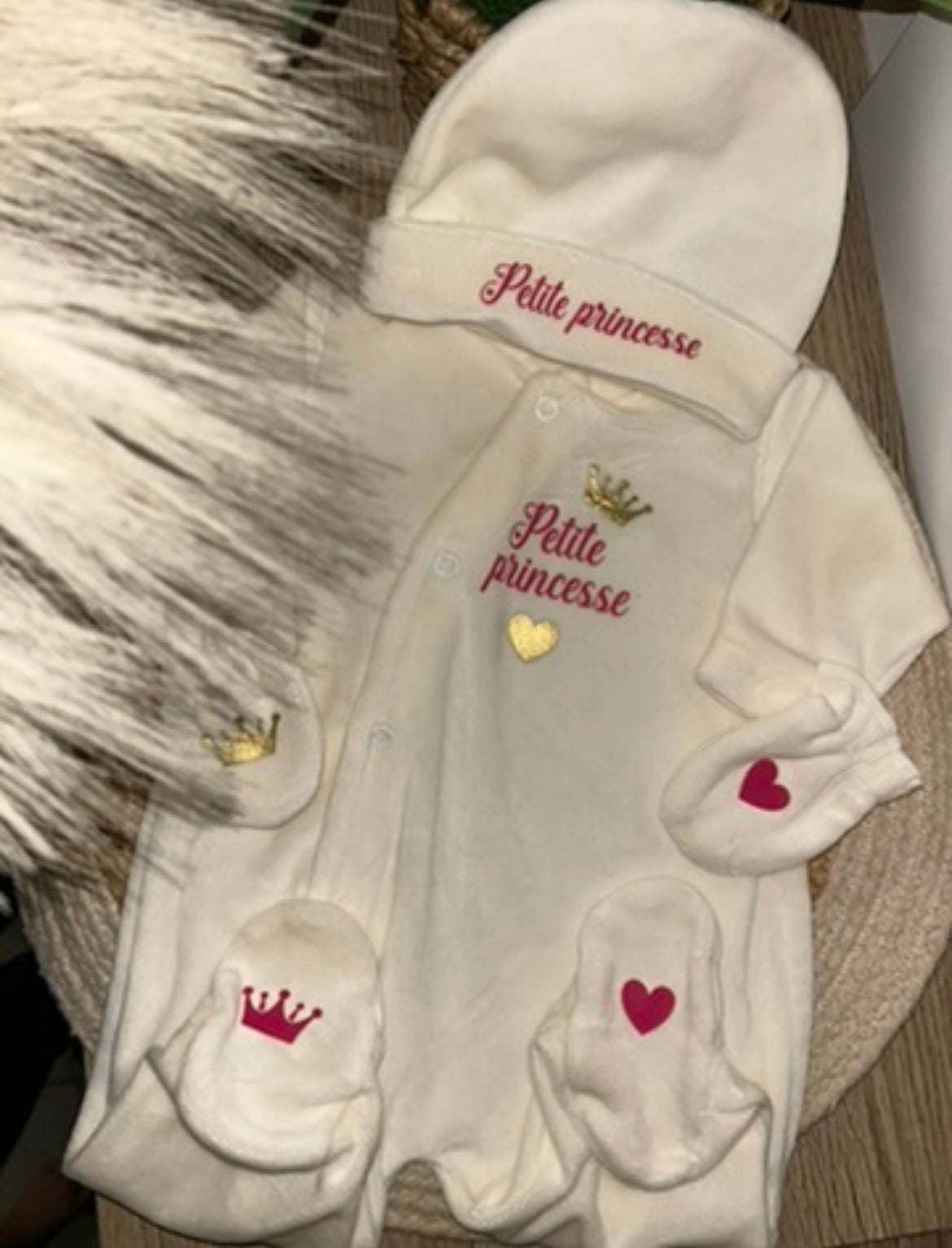 Dispo de suite | Tenue velours princesse