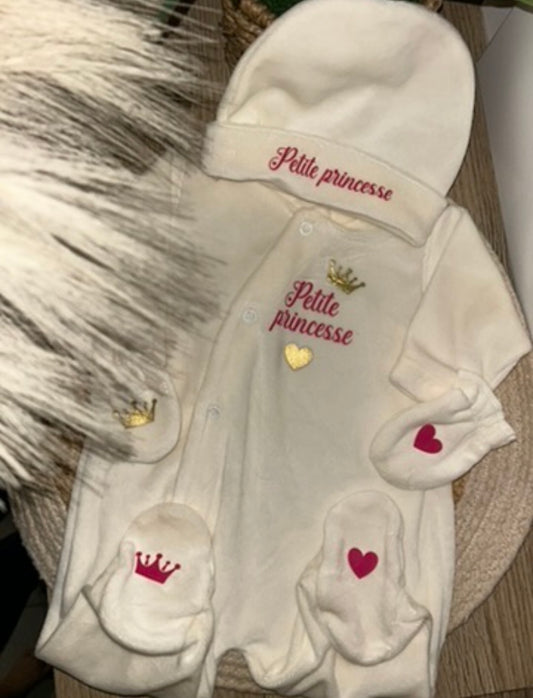 Dispo de suite | Tenue velours princesse