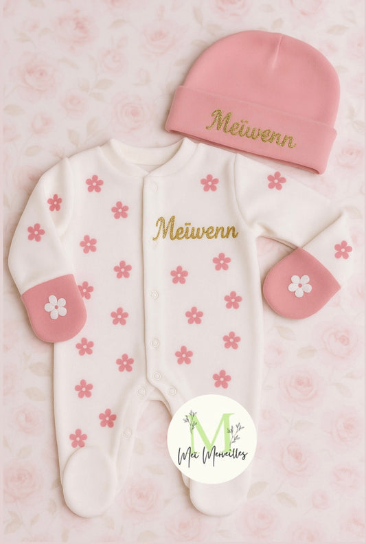 Tenue naissance | Plein de marguerite (2)