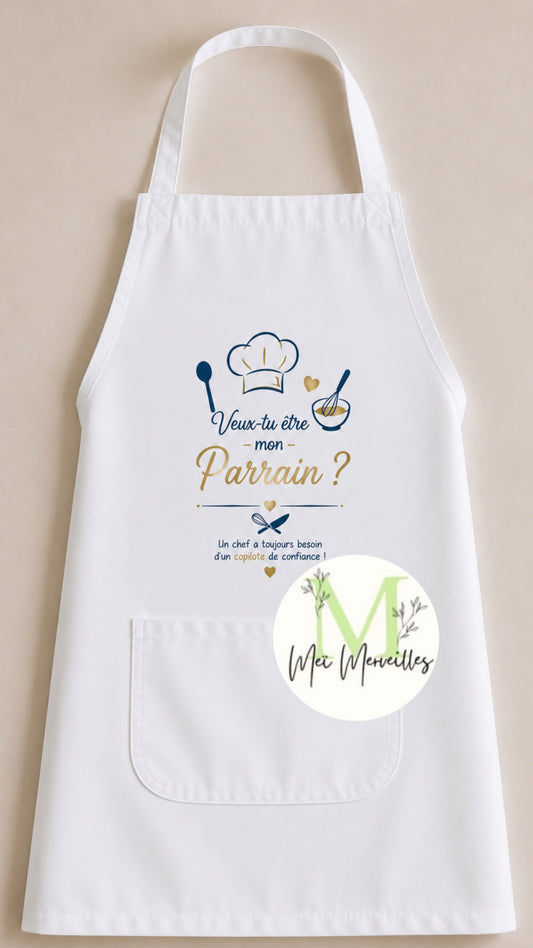 Tablier de cuisine | demande parrain..