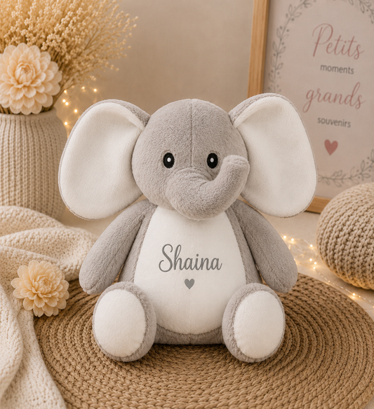 Précommande pour Mi-Août _  Doudou Éléphant 🐘