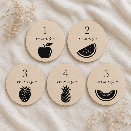 Cartes étapes | Fruits 🍈 🍓🍋🍎