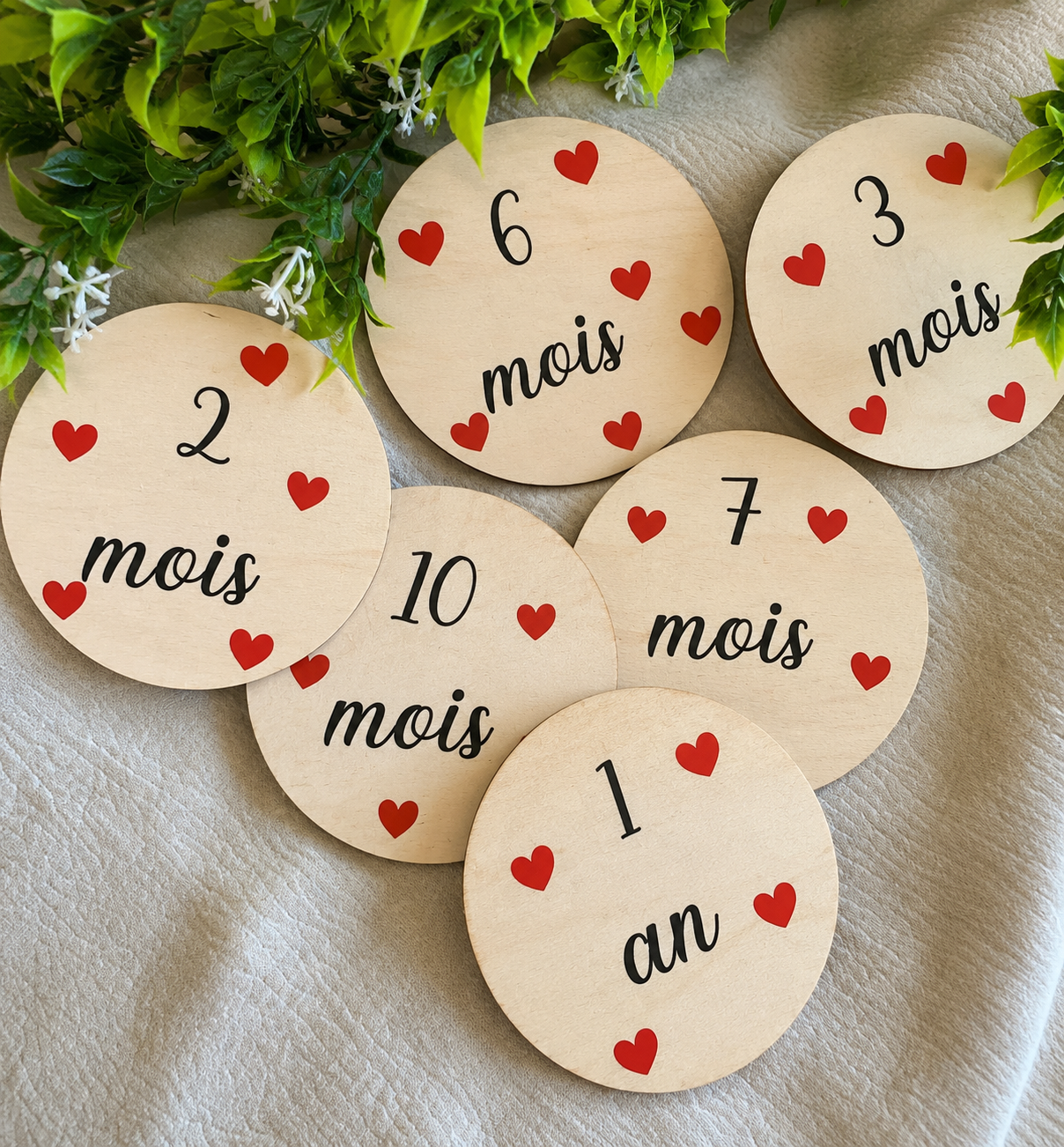 Carte étapes | coeur rouge ❤️