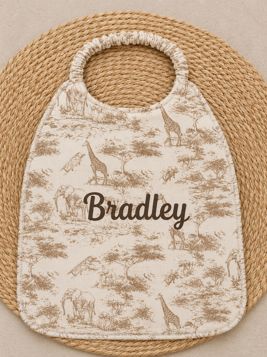 Bavoir cantine | Safari beige