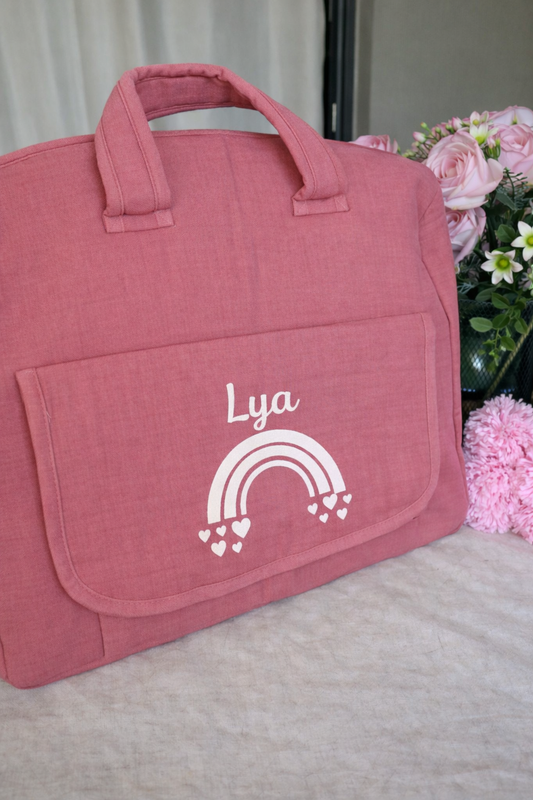 Sac à langer | Framboise à personnaliser