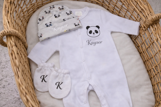 Tenue naissance coton | Panda 🐼