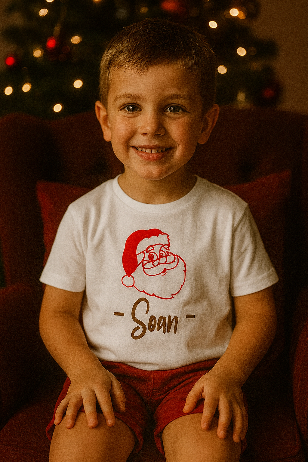 Tee Shirt Noël | Enfant |Père Noël