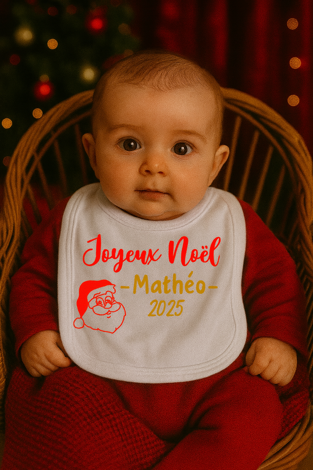 Bavoir  Noël | Père Noël