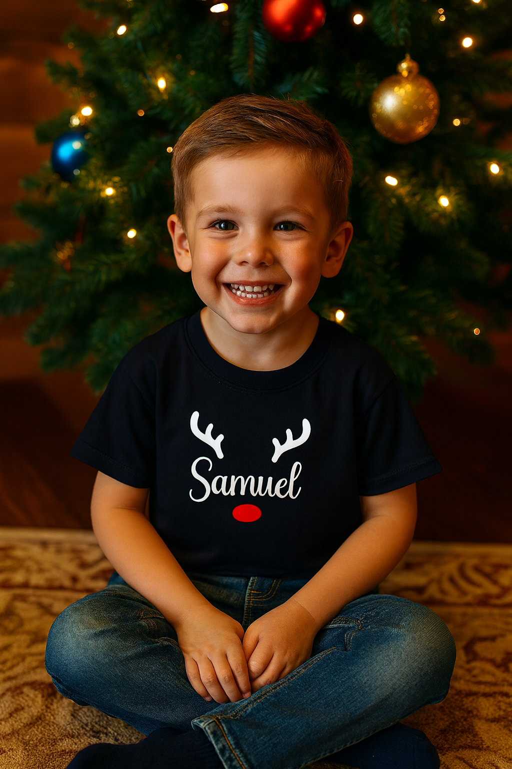 Tee Shirt Noël | Enfant |Rennes (2)