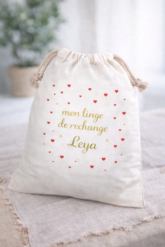 Pochon vêtement | Cœur ❤️