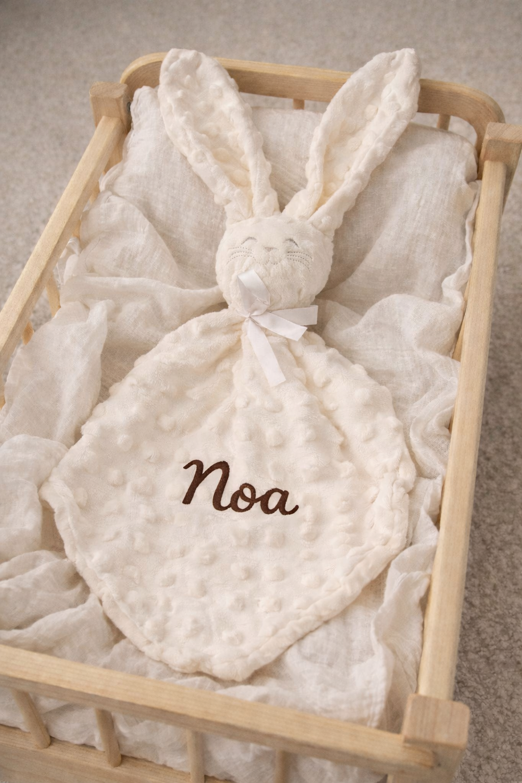 Doudou Minky | Blanc Cassé