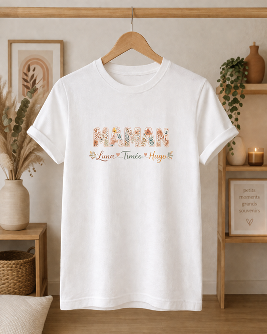 Tee Shirt Maman & ses enfants ❤️