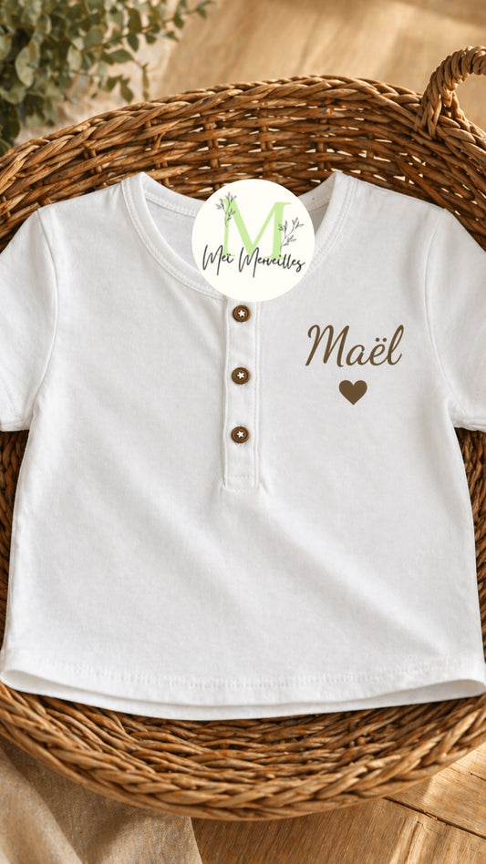 Tee shirt  | Prénom ❤️
