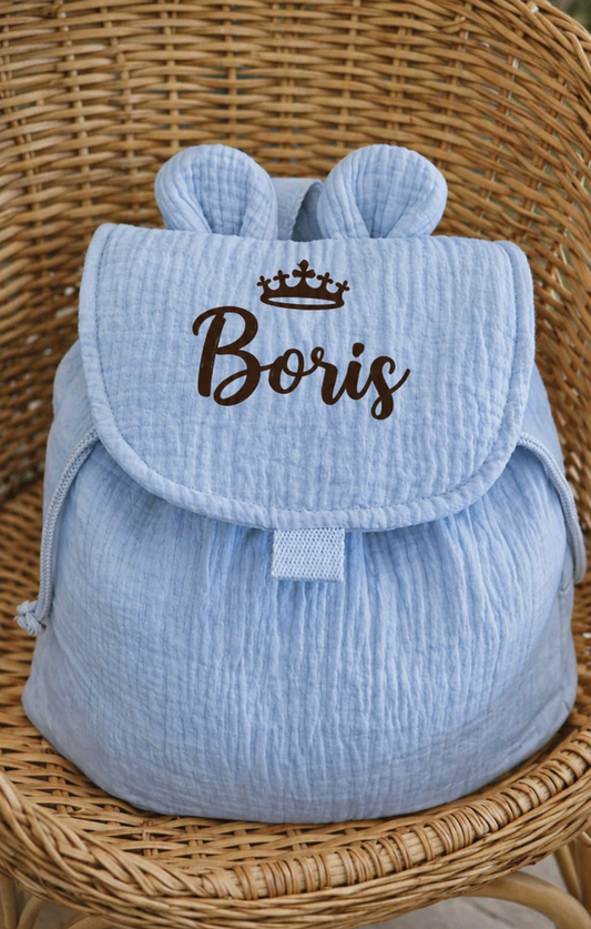 Pre commande pour Juin/Juillet | Sac gaze bleu