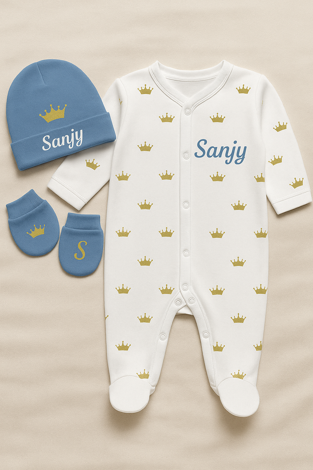 Tenue naissance | Plein de couronne