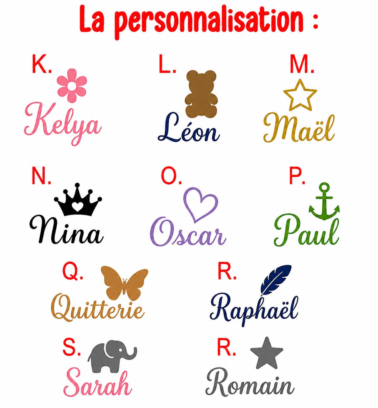 Basket personnalisée