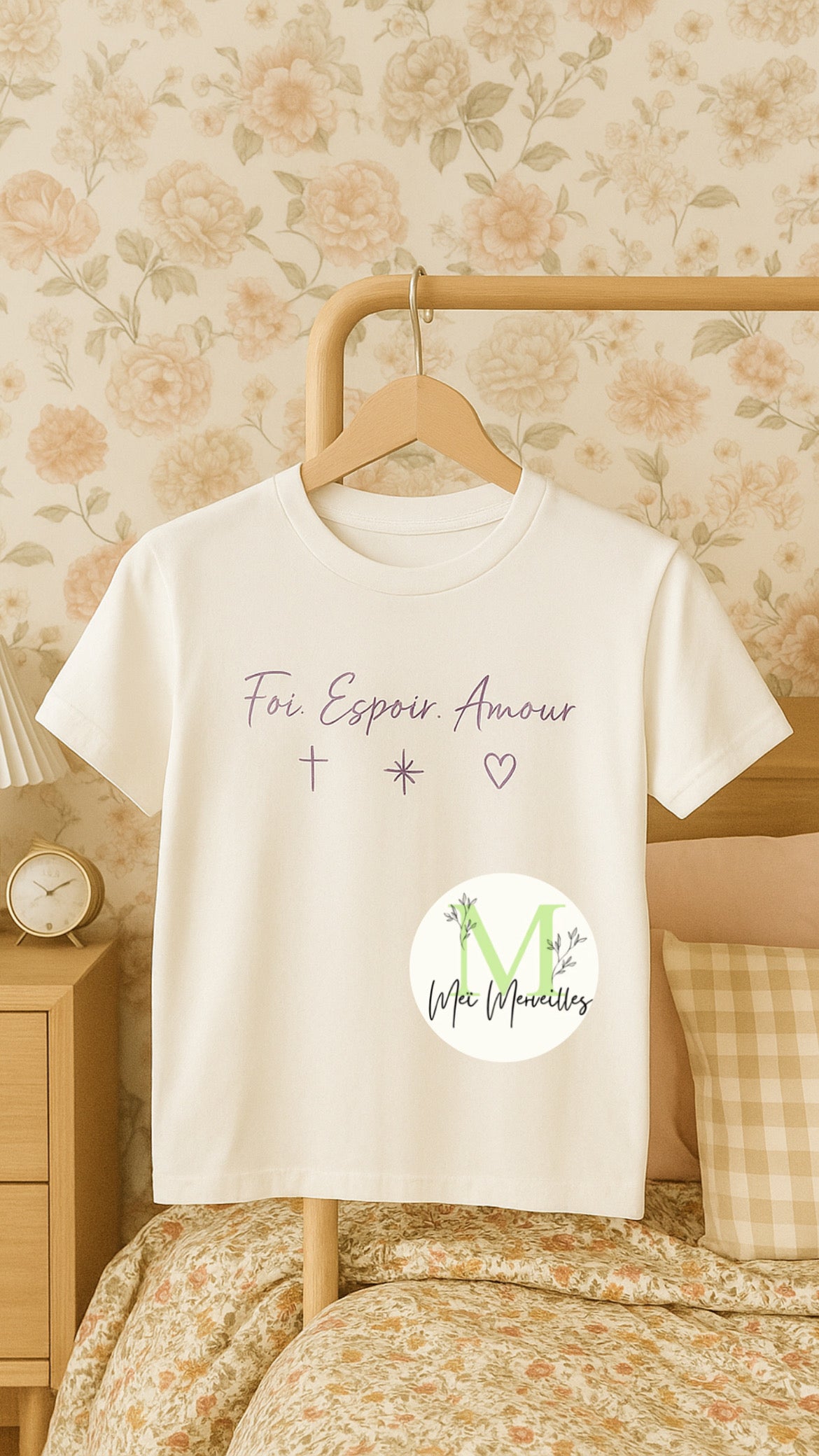 Tee shirt Chrétien | Foi Espoir Amour